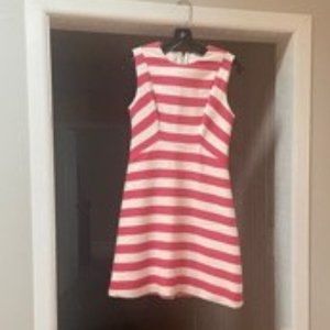 Kate Spade Pink & White Stripe Dress